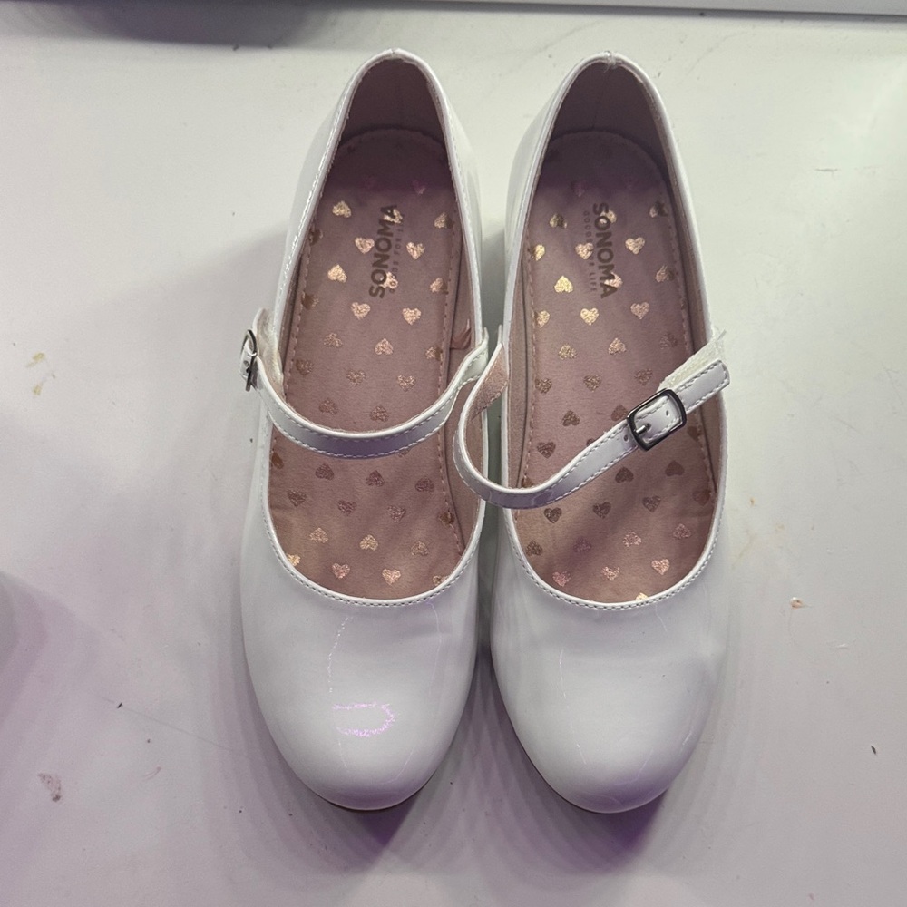 Sonoma White Kids Dress Shoes